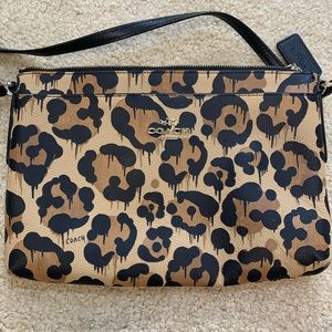 Cheetah print crossbody